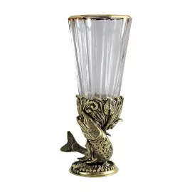 Подарочный набор с книгой "Богатый улов" и рюмками