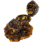 Souvenir box made of amber "Spider"