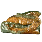 Author's jade sculpture "Shark on a wave"