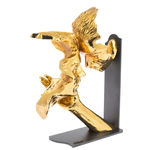 Sculpture "Distance" gilding