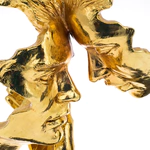 Sculpture "Distance" gilding