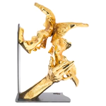Sculpture "Distance" gilding