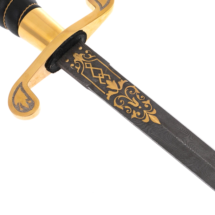 Souvenir dirk from Damascus "Officer" Zlatoust