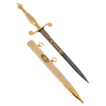 Souvenir cutlass from Damascus "Officer's cutlass. Marine" Zlatoust