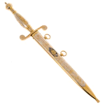Souvenir cutlass from Damascus "Officer's cutlass. Marine" Zlatoust