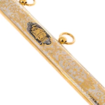 Souvenir cutlass from Damascus "Officer's cutlass. Marine" Zlatoust