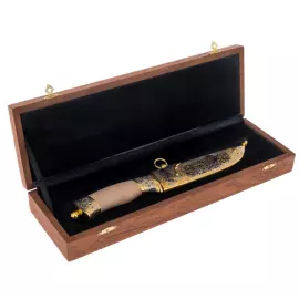 Нож сувенирный "Охота на кабана" Златоуст