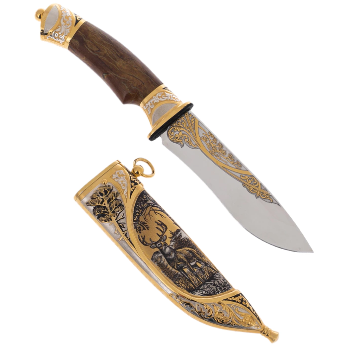 Souvenir knife "Reindeer" Zlatoust