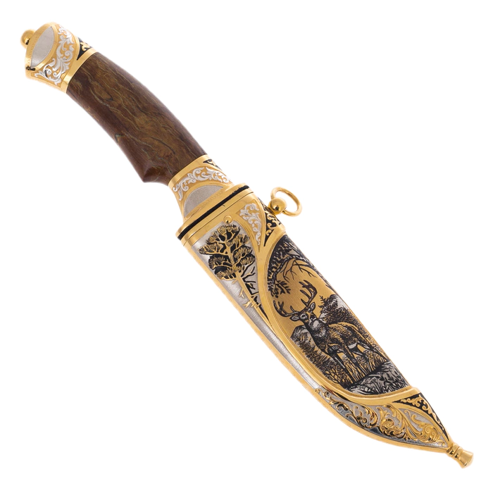 Souvenir knife "Reindeer" Zlatoust