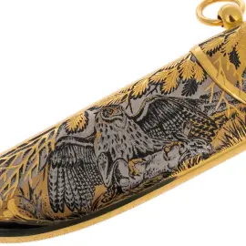 Нож сувенирный "Охота на зайца" Златоуст