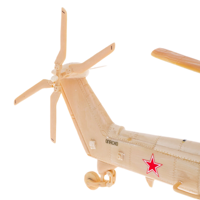 Souvenir from a mammoth tusk "Mi-28 helicopter"