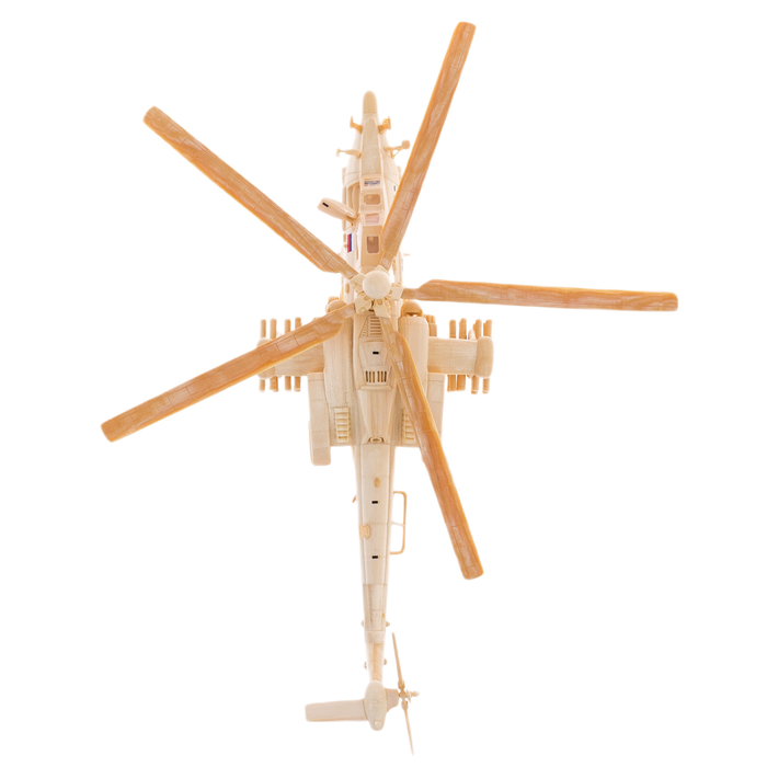 Souvenir from a mammoth tusk "Mi-28 helicopter"