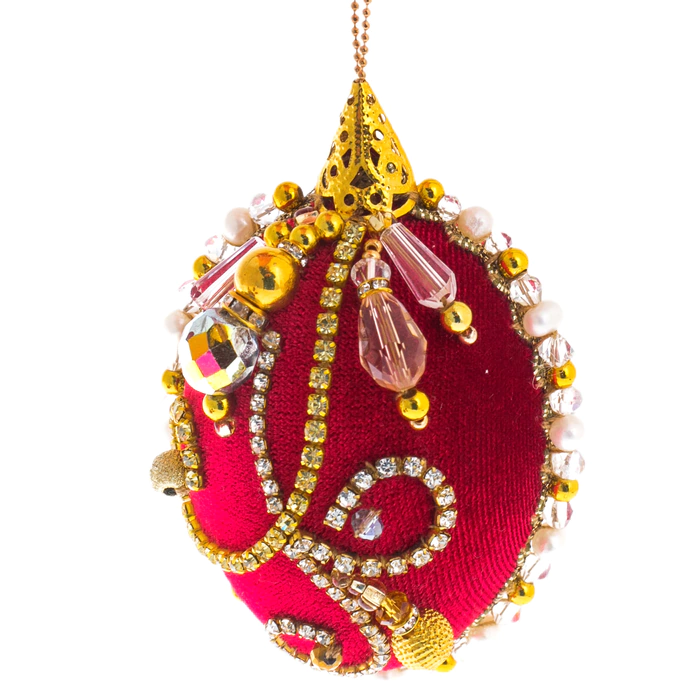 Set of Christmas tree toys "Festive" in a gift box