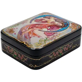 Шкатулка "Дива" Корсакова, Федоскино Шкатулка "Дива" Корсакова, Федоскино