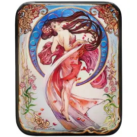 Шкатулка "Дива" Корсакова, Федоскино Шкатулка "Дива" Корсакова, Федоскино