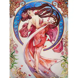 Шкатулка "Дива" Корсакова, Федоскино Шкатулка "Дива" Корсакова, Федоскино