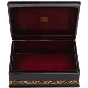 Casket "Church in Dubrovitsy" Larishev, Fedoskino