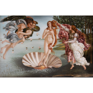 The box "The Birth of Venus" by Belovodov, Fedoskino