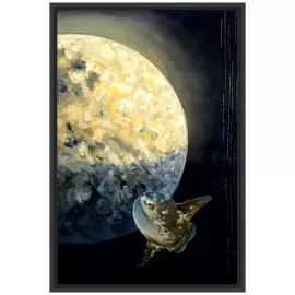 The author's oil painting "Duality"