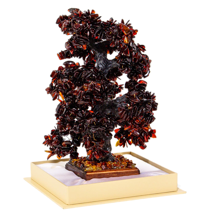 Amber wood "Oak" cognac