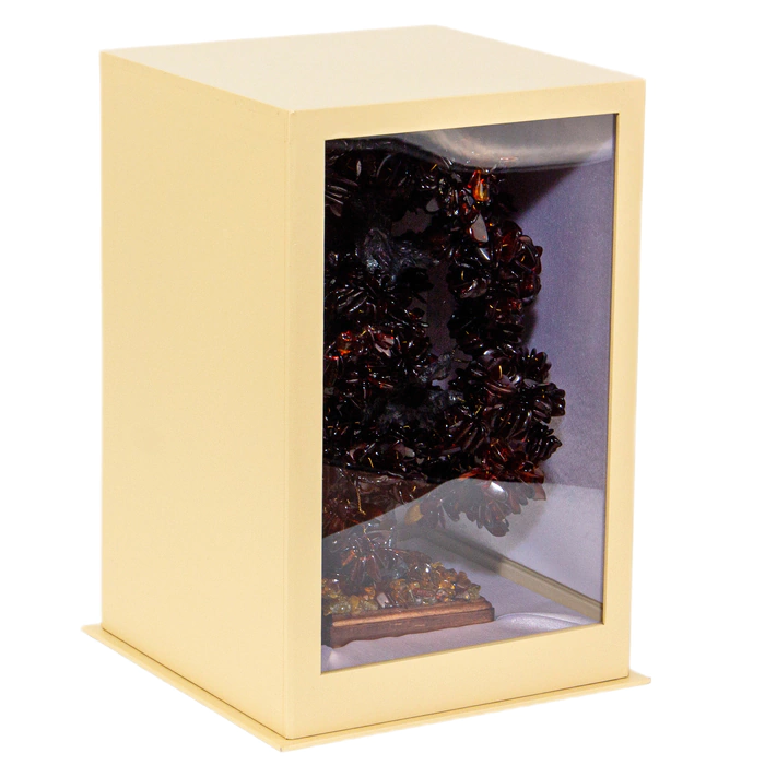 Amber wood "Oak" cognac