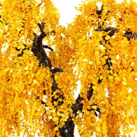 Дерево из янтаря "Плакучая ива" Дерево из янтаря "Плакучая ива"