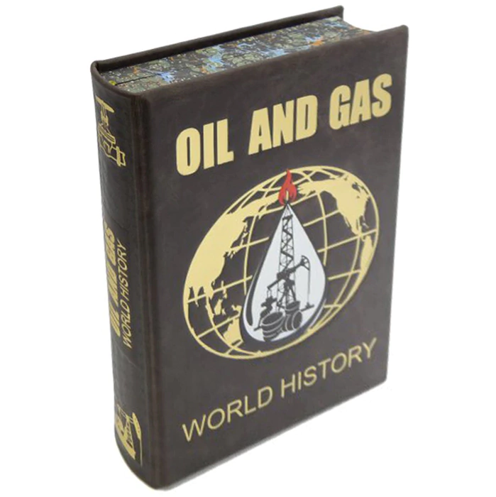 The book "Oil and gas. World history. Encyclopedia." in English