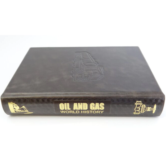 The book "Oil and gas. World history. Encyclopedia." in English
