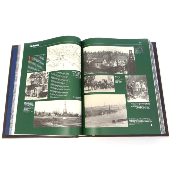 The book "Oil and gas. World history. Encyclopedia." in English