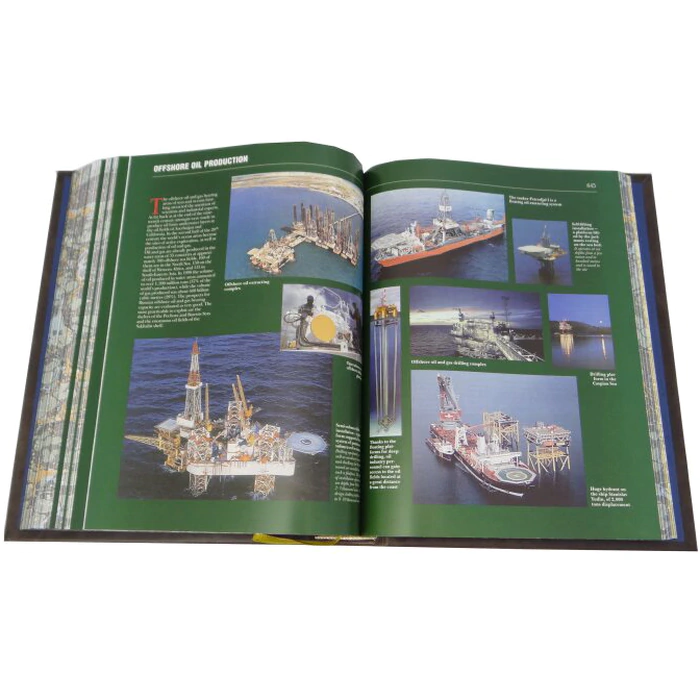 The book "Oil and gas. World history. Encyclopedia." in English