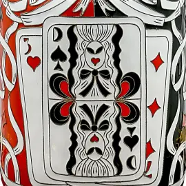 Набор серебряный для вина "Карты" на 12 персон Набор серебряный для вина "Карты" на 12 персон