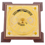 Perpetual calendar on the ash tree "Day and Night" light stones, Zlatoust
