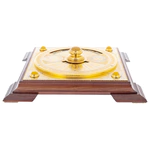 Perpetual calendar on the ash tree "Day and Night" light stones, Zlatoust