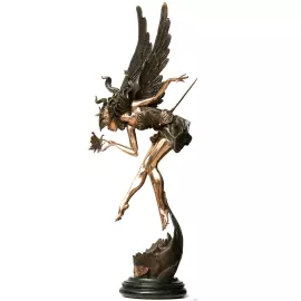 Author's bronze sculpture "Tremulous Desire"