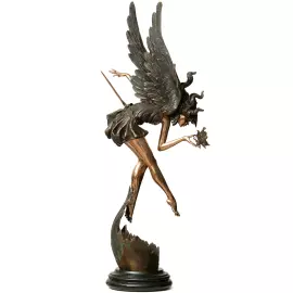 Author's bronze sculpture "Tremulous Desire"