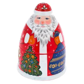 Футляр под штоф "Дед Мороз" Хохлома