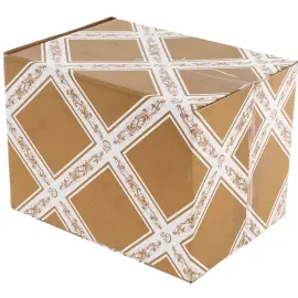 Футляр под штоф "Дед Мороз" Хохлома