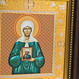 Icon "St. Matrona of Moscow" Zlatoust