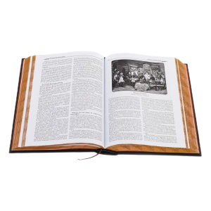 Подарочная книга в кожаном переплёте "История русской армии"