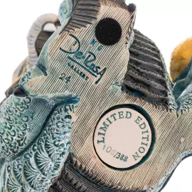 Скульптура "Китайский синий Дракон"