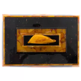 Ларец из янтаря "Санкт-Петербург"