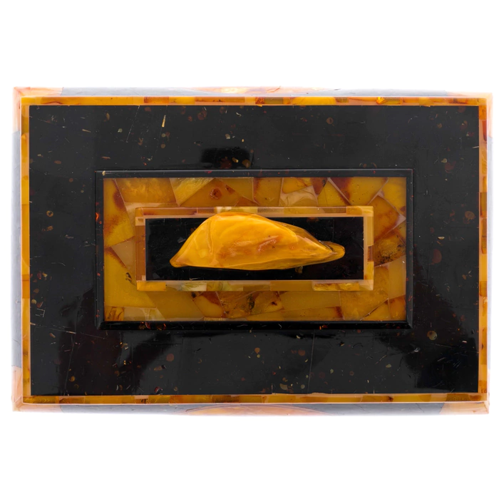 Amber casket "Saint Petersburg"