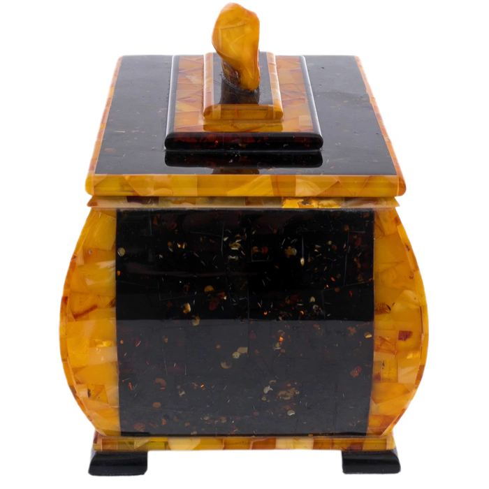Amber casket "Saint Petersburg"