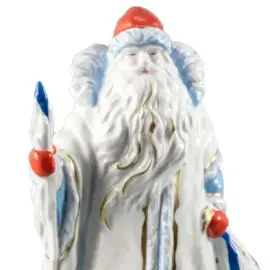Скульптура фарфоровая "Волшебный Дед Мороз"