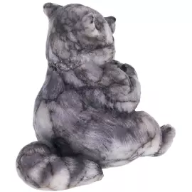 Скульптура из камня "Енот"