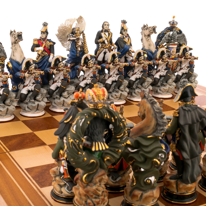 Porcelain chess set "Suvorov"