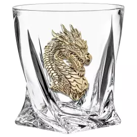 Набор для виски "Квадро - Дракон" на 6 персон, в черной упаковке