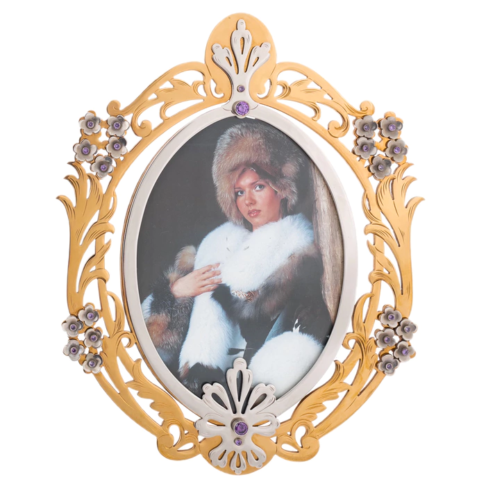 Gift photo frame "Bouquet" Zlatoust