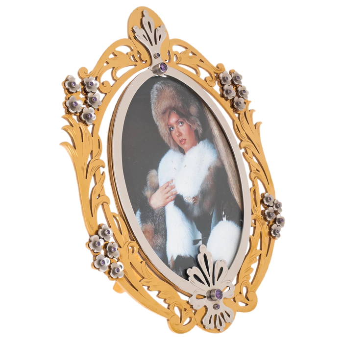 Gift photo frame "Bouquet" Zlatoust