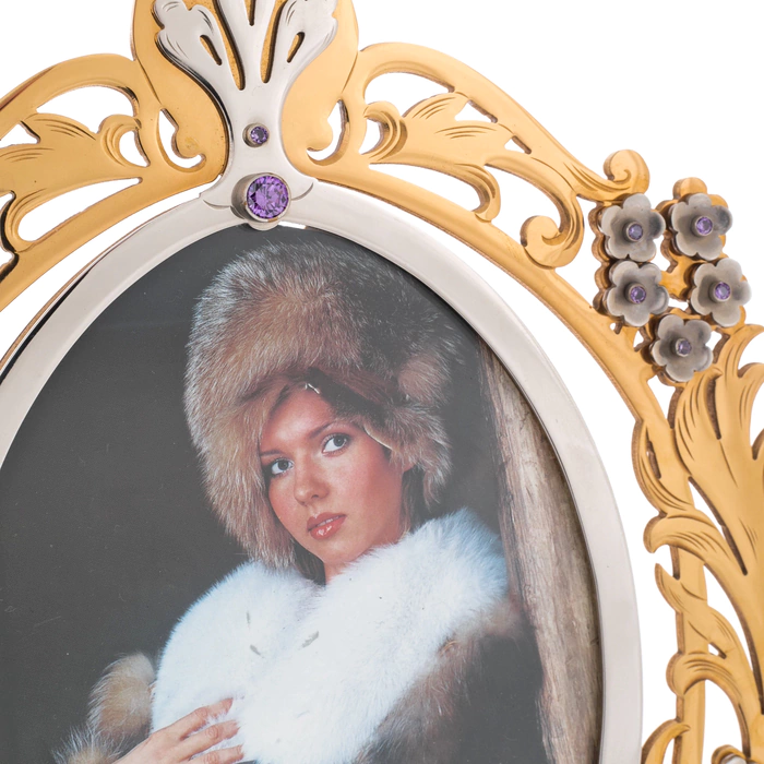 Gift photo frame "Bouquet" Zlatoust